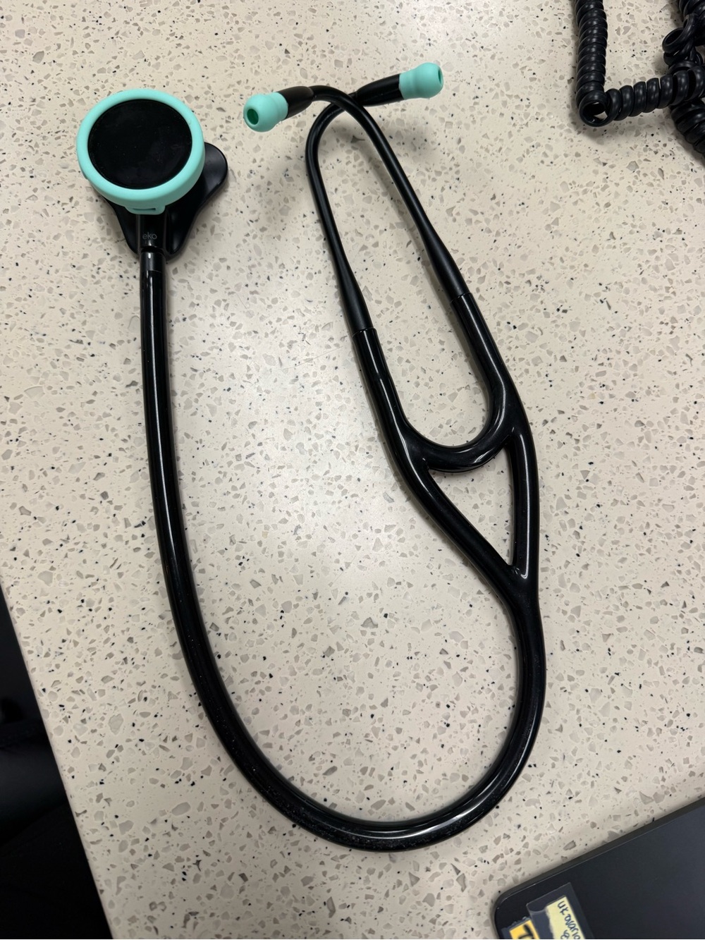 Eko 500 Black Stethoscope - Medical Diagnostic Stethoscope